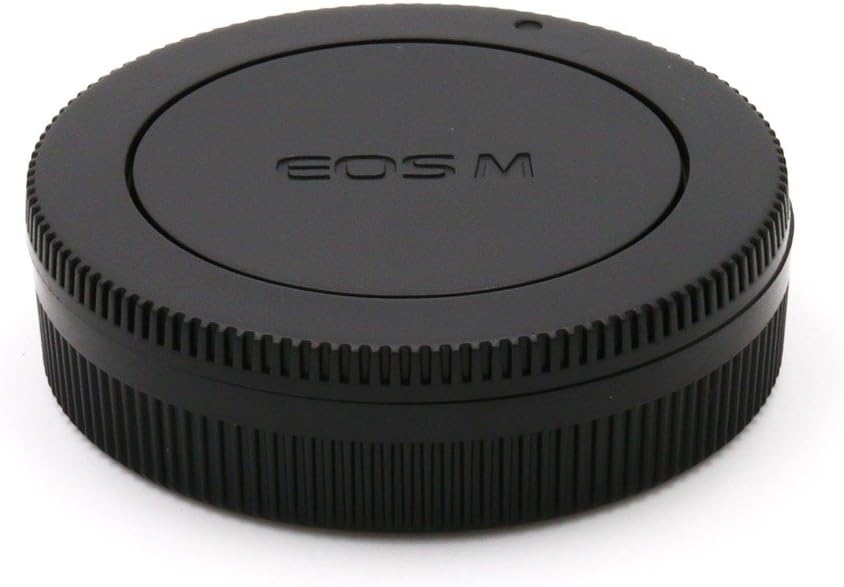SET TAPPO CORPO MACCHINA RETRO OBIETTIVO CANON EOS-M BODY LENS CAP COVER CAMERA M200 M100 M50 M10 M6 M5 M3