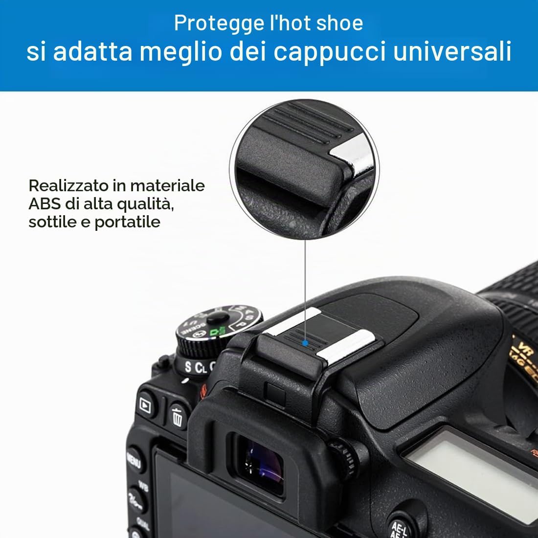 3PCS COVER TAPPO COPERCHIO PROTEZIONE SLITTA FLASH UNIVERSALE PER FOTOCAMERA CANON, FUJIFILM, LEICA, NIKON, OLYMPUS, PANASONIC, PENATAX, SIGMA, SAMSUNG
