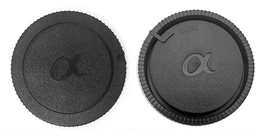 SET TAPPO CORPO MACCHINA RETRO OBIETTIVO FOTOCAMERA SONY ALPHA α A99 A77 A68 A57 A37 A580 CAMERA BODY LENS CAP