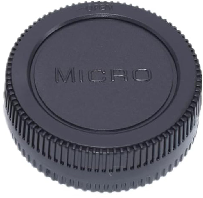KIT TAPPO RETRO OBIETTIVO + CORPO MACCHINA PER FOTOCAMERA OLYMPUS BODY CAP + REAR LENS CAP COVER