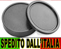 SET TAPPO CORPO MACCHINA RETRO OBIETTIVO LEICA R LENS BODY CAP COVER CAMERA R2 R3 R4 R5 R6 R7 R8 R9
