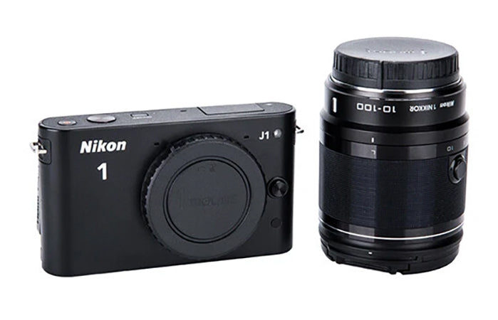 SET TAPPO CORPO MACCHINA RETRO OBIETTIVO FOTOCAMERA NIKON1  LENS CAP COVER NIKON 1