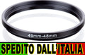 Adapter ring STEP DOWN 49mm-48mm for filter lens photographic camera 49mm 48mm