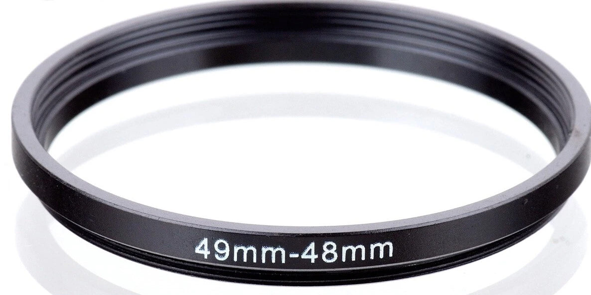 step down ring 49mm-48mm anello adattatore per obiettivo 49mm filtro e accessori 48mm