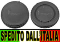 SET TAPPO CORPO MACCHINA RETRO OBIETTIVO FOTOCAMERA NIKON1  LENS CAP COVER NIKON 1