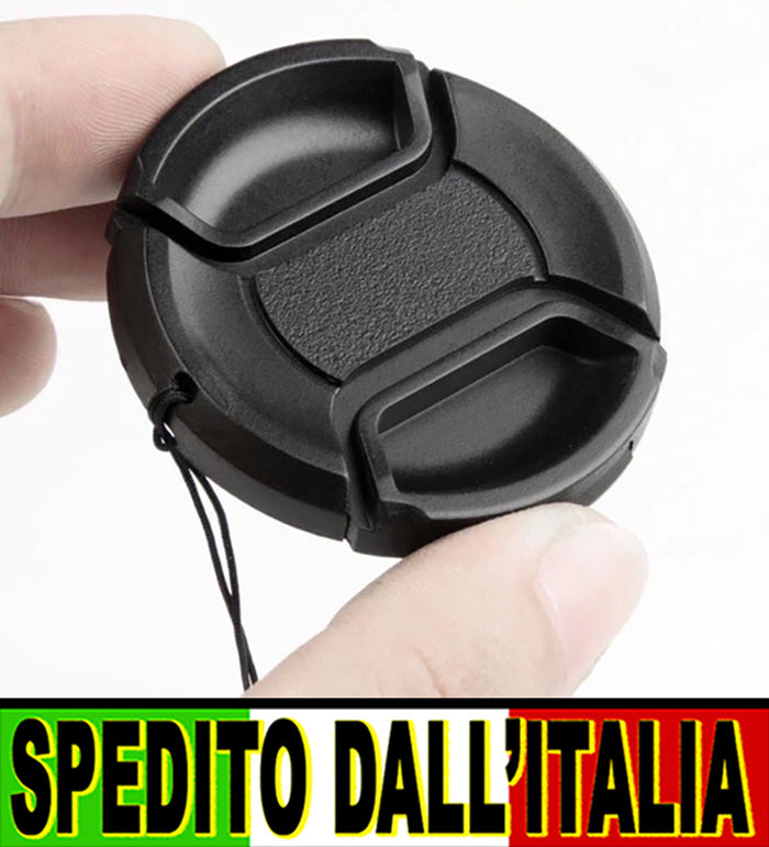 TAPPO COPRI OBIETTIVO FRONTALE 39MM LENS CAP COVER PER FOTOCAMERA REFLEX