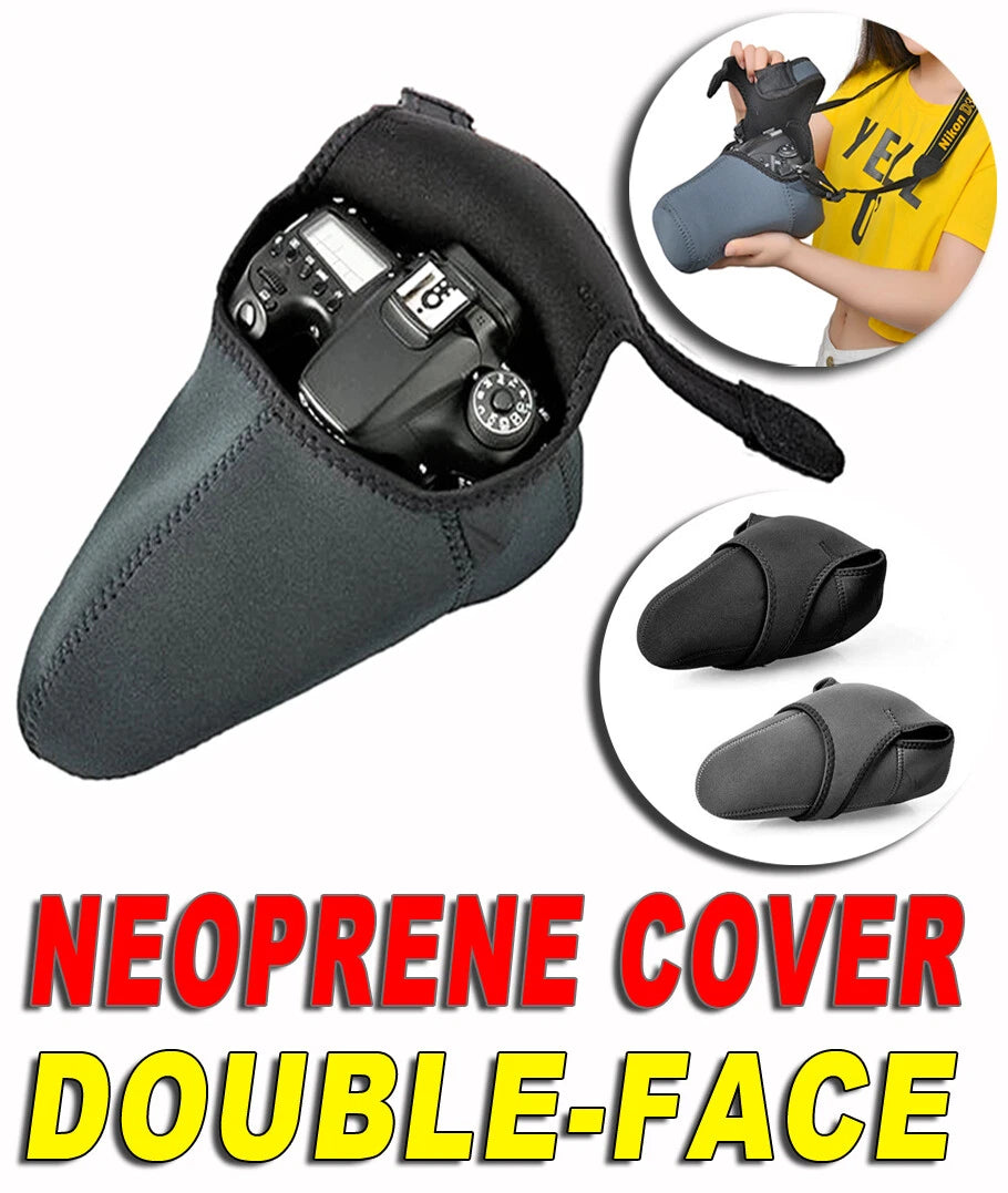 CUSTODIA BORSA COVER IN NEOPRENE LARGE FOR FOTOCAMERA REFLEX