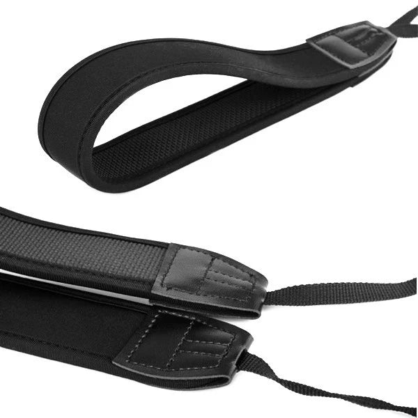 CINGHIA TRACOLLA IN NEOPRENE PER FOTOCAMERA REFLEX E MIRRORLESS