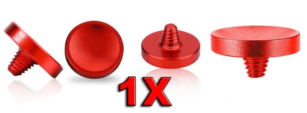 PULSANTE DI SCATTO MORBIDO ROSSO SOFT SHUTTER RELEASE BUTTON RED PER LEICA FUJIFILM ECC.