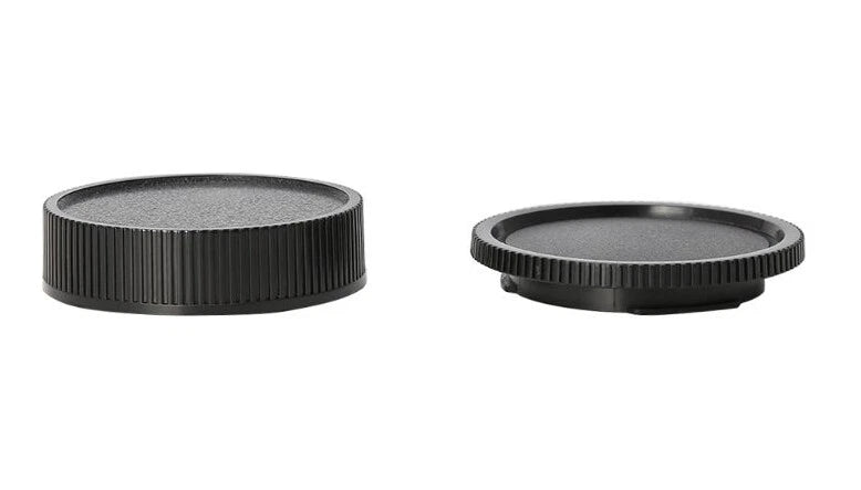 SET TAPPO CORPO MACCHINA RETRO OBIETTIVO LEICA R LENS BODY CAP COVER CAMERA R2 R3 R4 R5 R6 R7 R8 R9