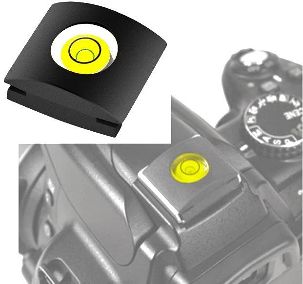 LIVELLA SLITTA FLASH UNIVERSALE PER FOTOCAMERA CANON, FUJIFILM, LEICA, NIKON, OLYMPUS, PANASONIC, PENATAX, SIGMA, SAMSUNG