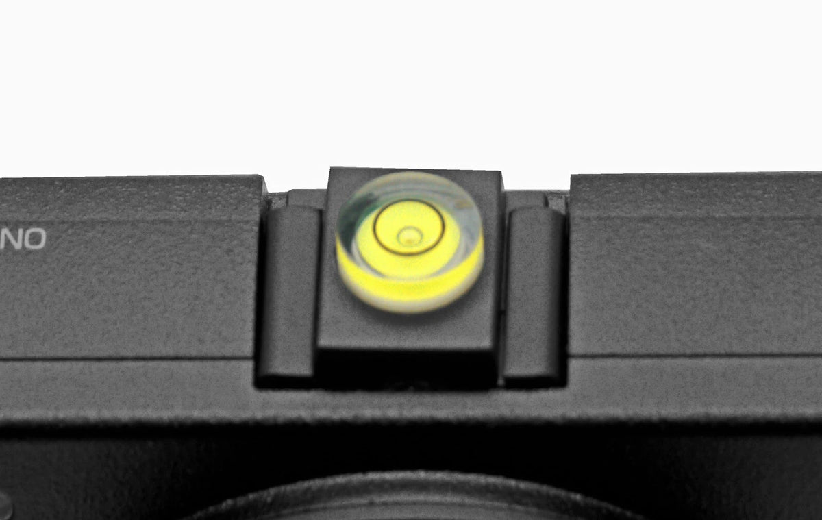 LIVELLA SLITTA FLASH UNIVERSALE PER FOTOCAMERA CANON, FUJIFILM, LEICA, NIKON, OLYMPUS, PANASONIC, PENATAX, SIGMA, SAMSUNG