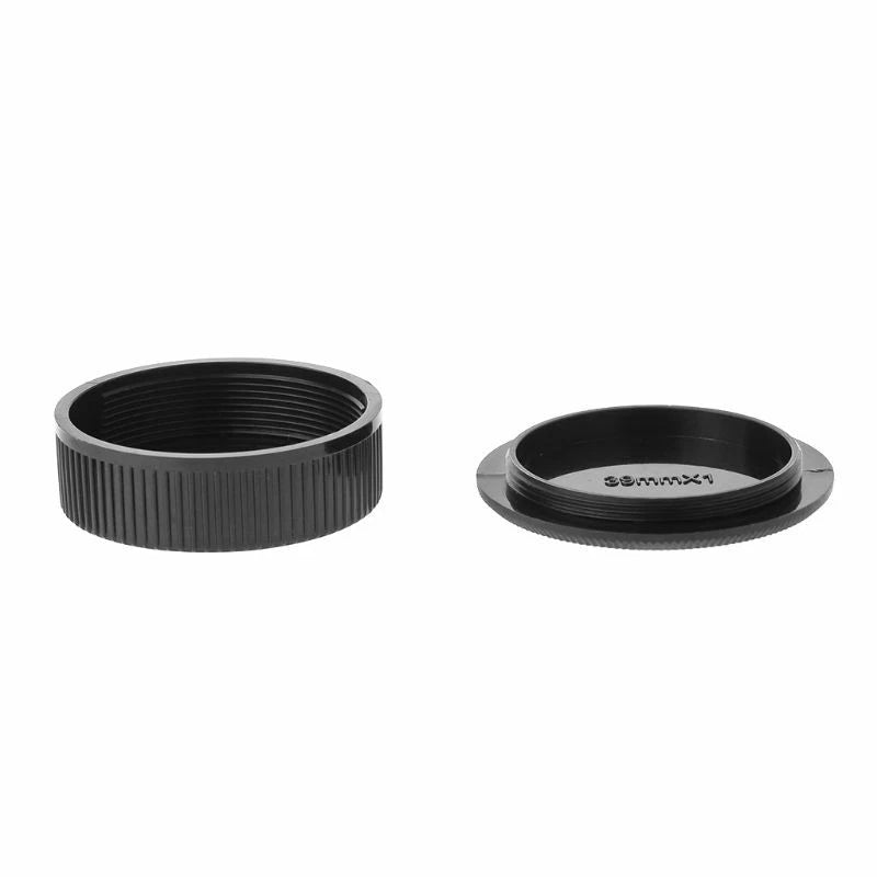SET TAPPO CORPO MACCHINA RETRO OBIETTIVO M39 (39MMX1) LENS  BODY CAP COVER CAMERA M39