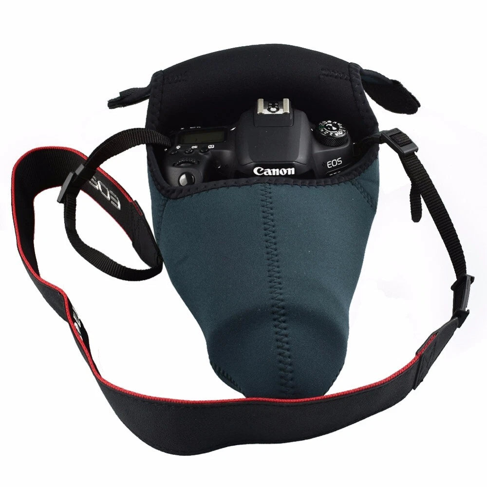 CUSTODIA BORSA COVER IN NEOPRENE LARGE FOR FOTOCAMERA REFLEX