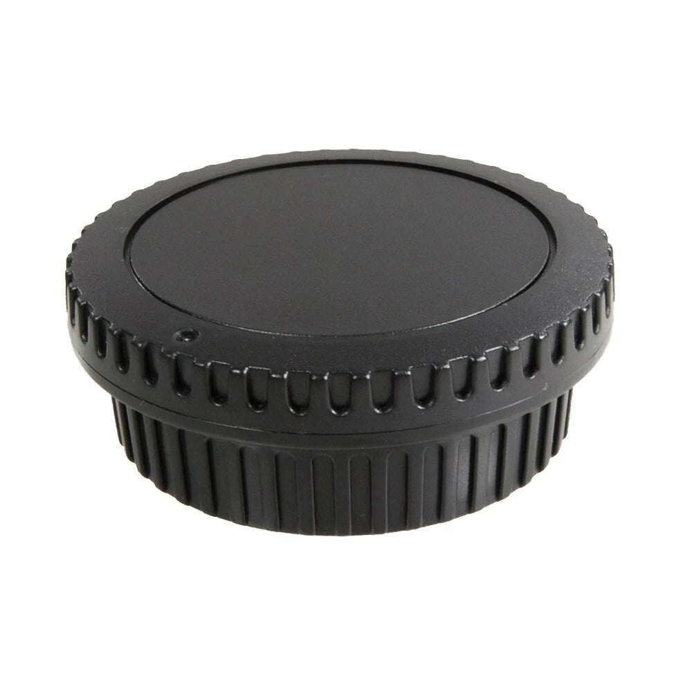 KIT TAPPO RETRO OBIETTIVO + CORPO MACCHINA PER FOTOCAMERA REFLEX CANON EOS  1D 5D 6D 7D ECC. BODY CAP + REAR LENS CAP  COVER
