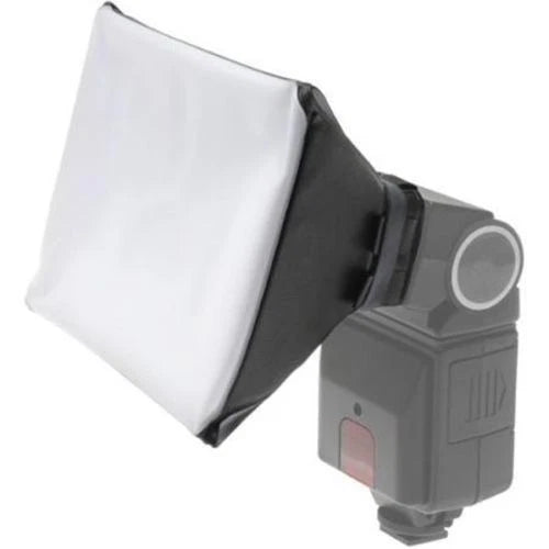 DIFFUSORE PER SLITTA FLASH FOTOCAMERA SOFTBOX BOUNCE UNIVERSALE COMPATIBILE CON NIKON CANON SONY FUJIFILM PANASONIC OLYMPUS ECC.