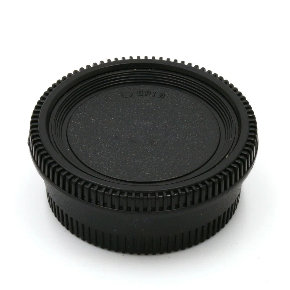 KIT TAPPO RETRO OBIETTIVO + CORPO MACCHINA PER FOTOCAMERA REFLEX NIKON AI BODY CAP + REAR LENS CAP COVER