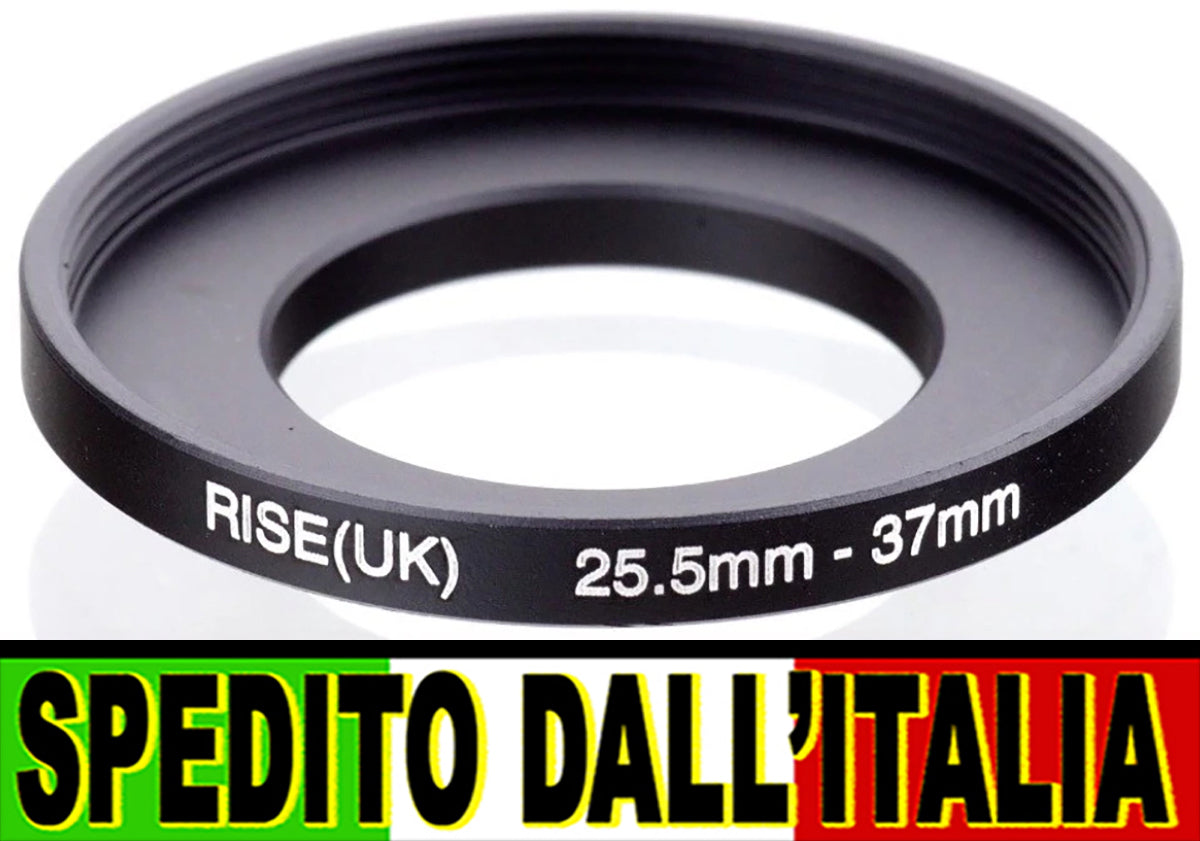 step up ring 25,5mm-37mm anello adattatore per obiettivo 25,5mm filtro e accessori 37mm