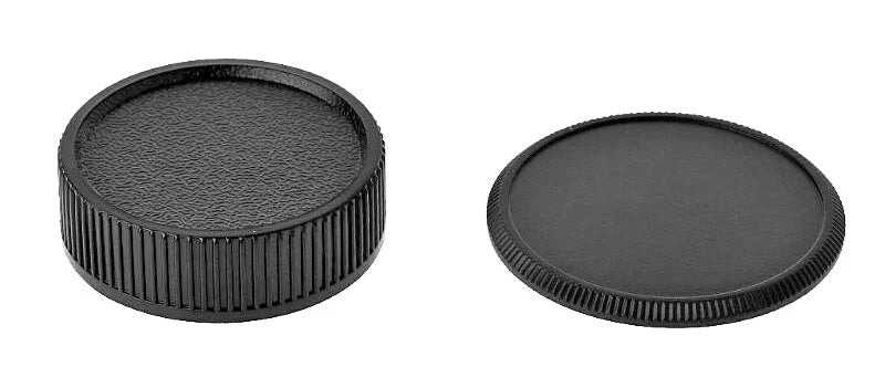 SET TAPPO CORPO MACCHINA RETRO OBIETTIVO M39 (39MMX1) LENS  BODY CAP COVER CAMERA M39